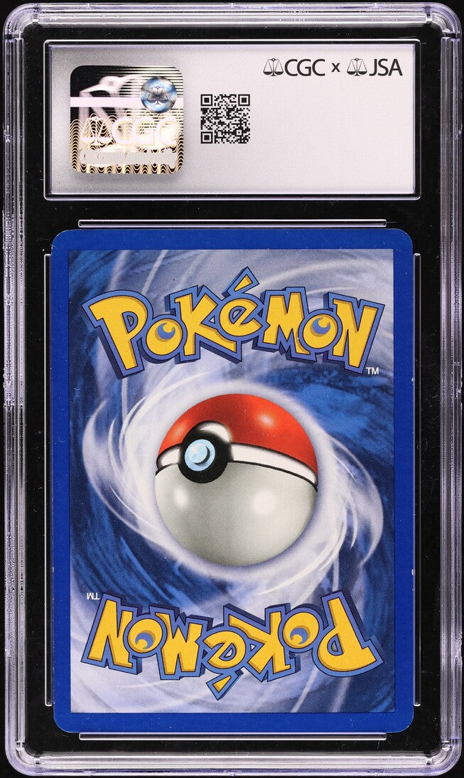 2002 POKEMON LEGENDARY COLLECTION REVERSE HOLO MOLTRES #30 ARITA AUTO 9 CGC 6
