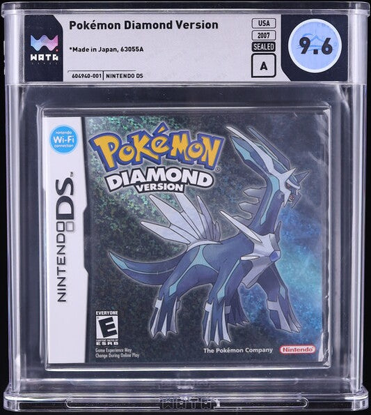 2007 POKEMON DIAMOND VERSION NINTENDO DS WATA 9.6 A SEALED