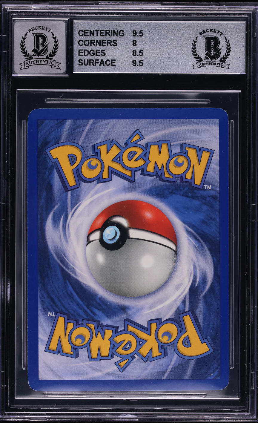 2004 POKEMON EX TEAM ROCKET RETURNS HOLO MUDKIP GOLD STAR #107 FUKUDA AUTO 9 BGS 8.5