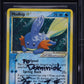 2004 POKEMON EX TEAM ROCKET RETURNS HOLO MUDKIP GOLD STAR #107 FUKUDA AUTO 9 BGS 8.5