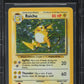 1999 POKEMON BASE SET HOLO RAICHU #14 BGS 9.5 GEM MINT