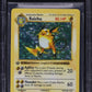 1999 POKEMON BASE SET SHADOWLESS 1ST EDITION HOLO RAICHU #14 BGS 7.5 NRMT+