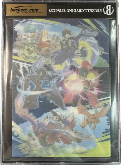 2023 POKEMON QUAXLY FUECOCO SPRIGATITO PENCIL BOARD BGS 10