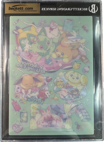 2023 POKEMON PAWMI SPRIGATITO EEVEE PENCIL BOARD BGS 10