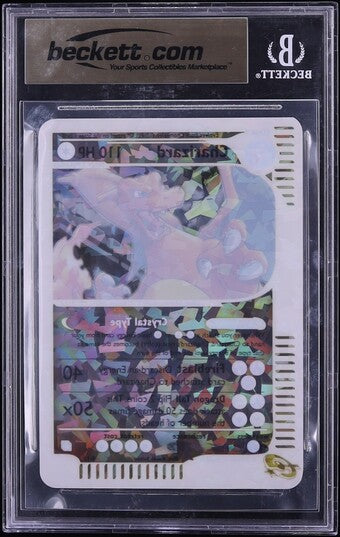 2003 POKEMON SKYRIDGE BOX TOPPER CHARIZARD #9 BGS 9.5