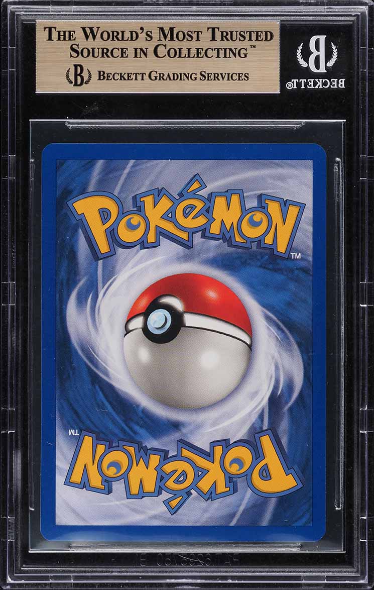 1999 POKEMON BLACK STAR PROMO POKEMON CENTER #40 BGS 10 PRISTINE