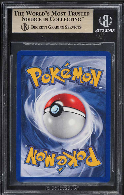 1999 POKEMON BASE SET SHADOWLESS 1ST EDITION HOLO MACHAMP #8 BGS 9.5 GEM MINT