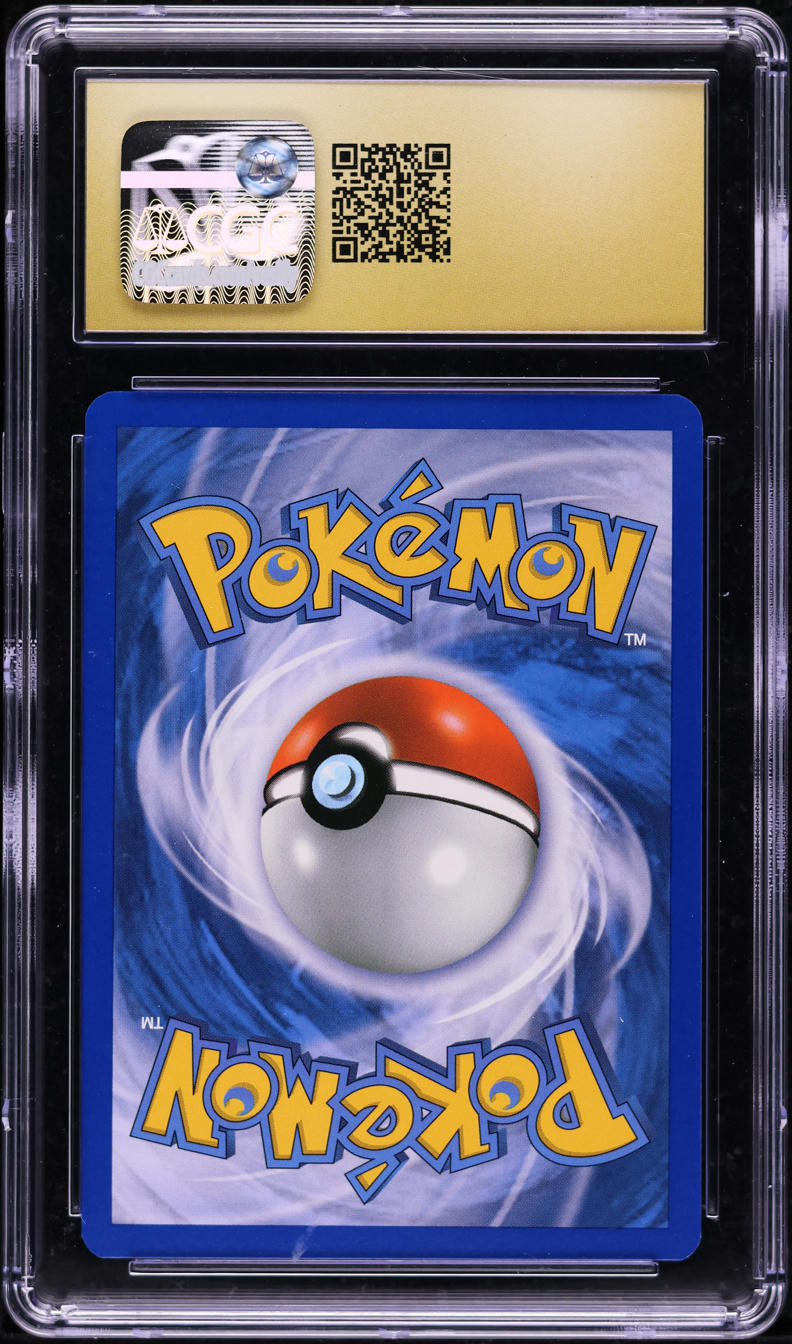 2010 POKEMON HGSS UNDAUNTED LEAGUE PROMO CROSSHATCH HOLO HOUNDOOM #5 CGC 10 PRISTINE