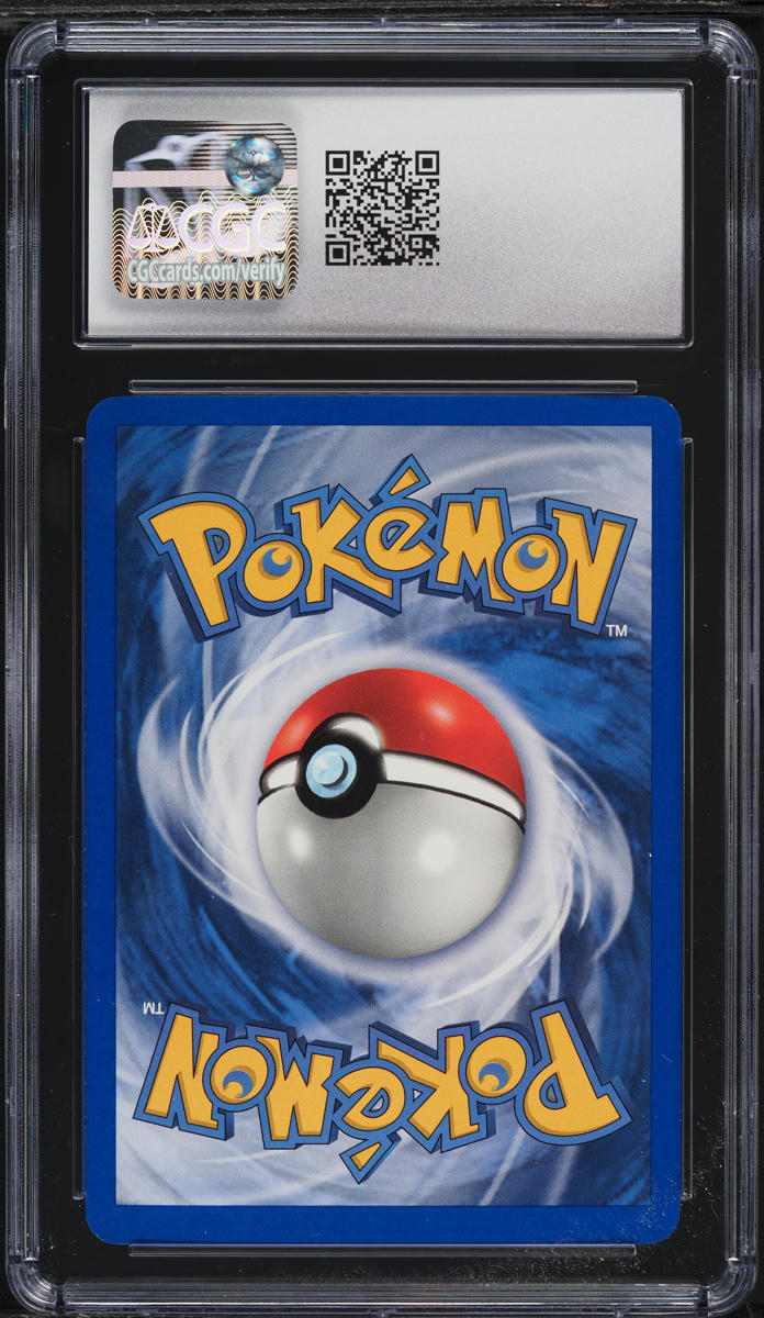 2002 POKEMON EXPEDITION REVERSE HOLO POLIWRATH #24 CGC 10