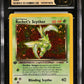 2000 POKEMON GYM HEROES 1ST EDITION HOLO ROCKET'S SCYTHER #13 CGC 10 PRISTINE