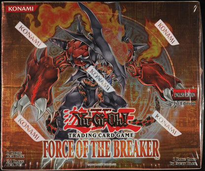 2007 YU-GI-OH! YUGIOH! FORCE OF THE BREAKER 1ST EDITION BOOSTER BOX SEALED