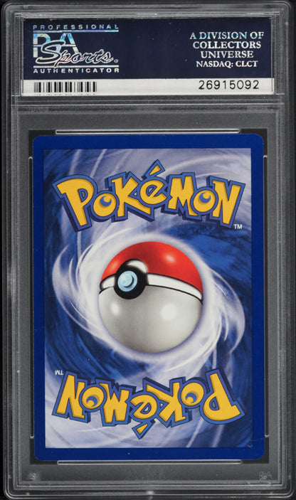 1999 POKEMON BASE SET SHADOWLESS 1ST EDITION WATER ENERGY #102 PSA 10 GEM MINT