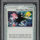 2007 POKEMON DP MYSTERIOUS TREASURES HOLO TIME-SPACE DISTORTION #124 PSA 9 MINT