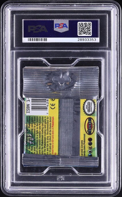 1999 POKEMON BASE SET VENUSAUR LONG BOOSTER PACK PSA 10