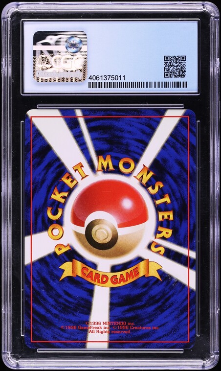 1997 POKEMON JAPANESE ROCKET GANG HOLO DARK BLASTOISE #9 CGC 10 PRISTINE