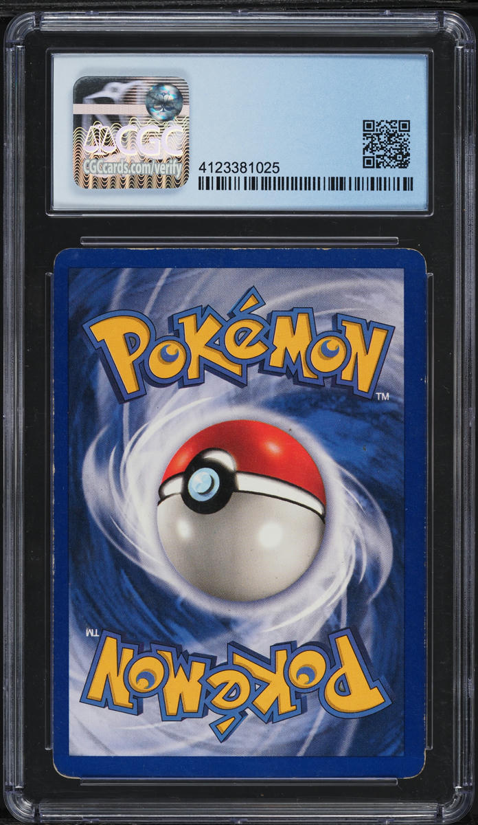 1999 POKEMON BASE SET SHADOWLESS HOLO CHARIZARD #4 CGC 5.5 EX+