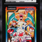 1997 POKEMON BANDAI CARDDASS RED & BLUE CHARIZARD, VENUSAUR & BLASTOISE CGC 9