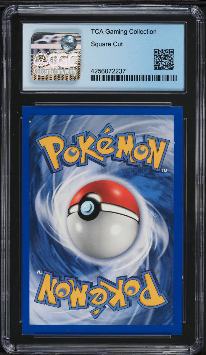 2001 POKEMON NEO DISCOVERY SQUARE CUT ERROR TEDDIURSA #65 CGC 9 MINT