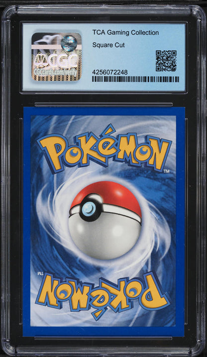 2001 POKEMON NEO DISCOVERY SQUARE CUT ERROR POLIWAG #62 CGC 9 MINT