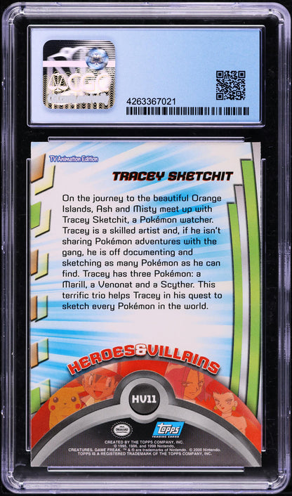 2000 POKEMON TOPPS SERIES 3 TRACEY SKETCHIT #HV11 CGC 10 GEM MINT