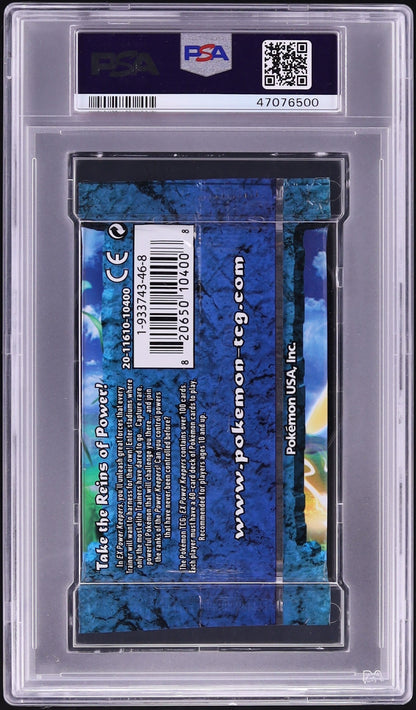 2007 POKEMON EX POWER KEEPERS RAICHU BOOSTER PACK PSA 10