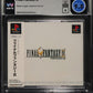 2000 FINAL FANTASY IX JAPANESE PLAYSTATION 1 PS1 WATA 9.0 A SEALED