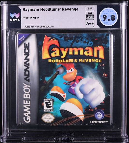 2005 RAYMAN HOODLUM'S REVENGE NINTENDO GAME BOY ADVANCE GBA WATA 9.8 A++