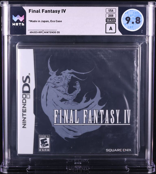 2008 FINAL FANTASY IV 4 NINTENDO DS WATA 9.8 A SEALED