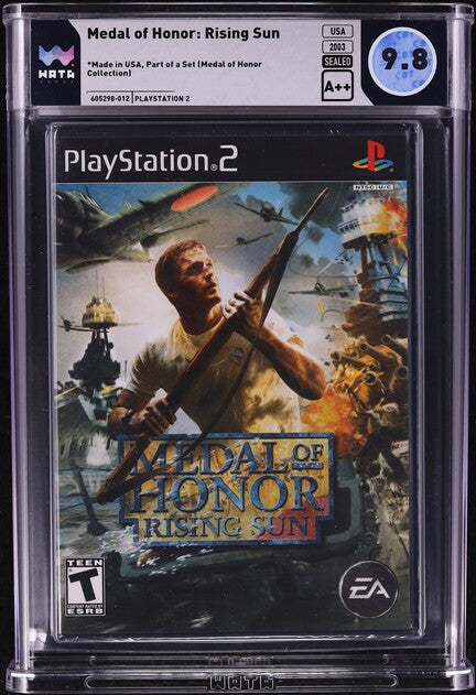 2003 MEDAL OF HONOR: RISING SUN PLAYSTATION 2 PS2 WATA 9.8 A++