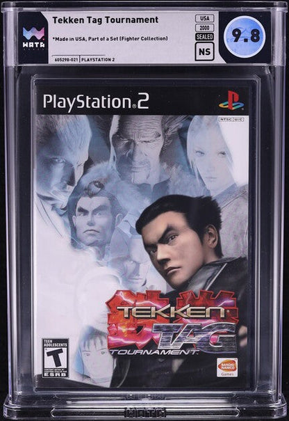 2000 TEKKEN TAG TOURNAMENT SONY PLAYSTATION 2 PS2 WATA 9.8 FACTORY UNOPENED