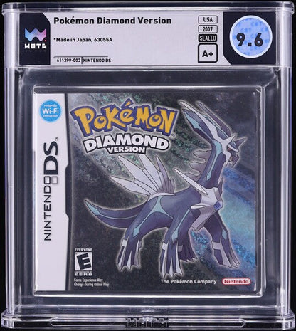 2007 POKEMON DIAMOND VERSION NINTENDO DS WATA 9.6 A+ SEALED