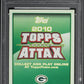 2010 TOPPS ATTAX CODE CARD AARON RODGERS PSA 10 GEM MINT