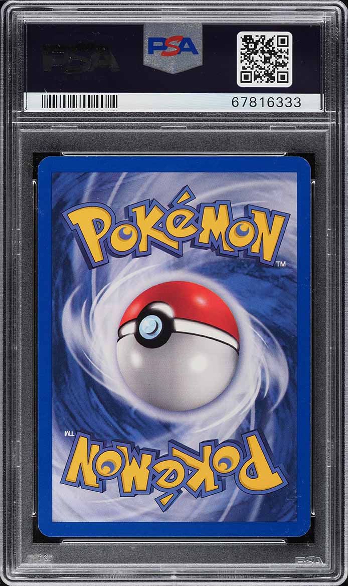 2002 POKEMON LEGENDARY COLLECTION HOLO VENUSAUR AUTO DNA 8 #18 PSA 8 NM-MT