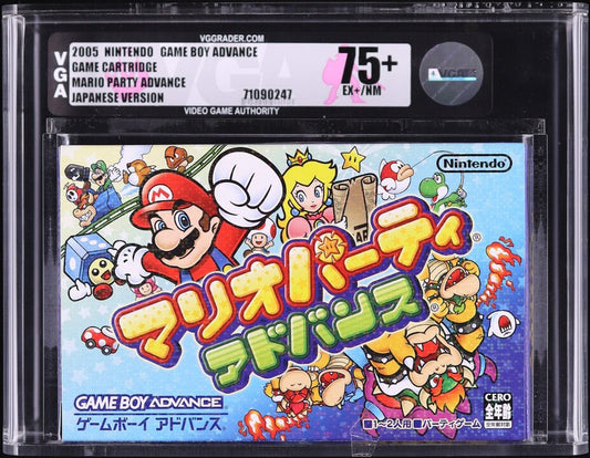 2005 MARIO PARTY ADVANCE JAPANESE NINTENDO GAME BOY ADVANCE GBA VGA 75+