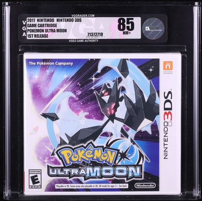 2017 POKEMON ULTRA MOON NINTENDO 3DS VGA 85 SEALED