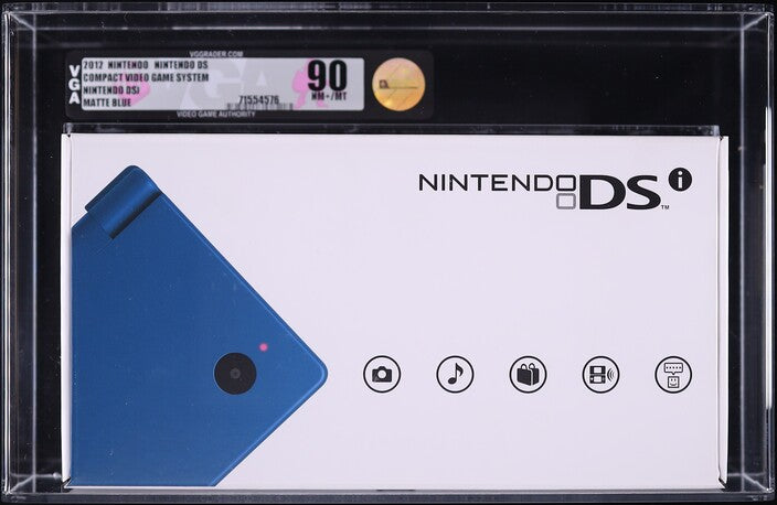 2012 NINTENDO DSI CONSOLE MATTE BLUE VGA 90 SEALED