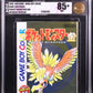 1999 POKEMON GOLD JAPANESE NINTENDO GAME BOY COLOR GBC VGA 85+ UNOPENED