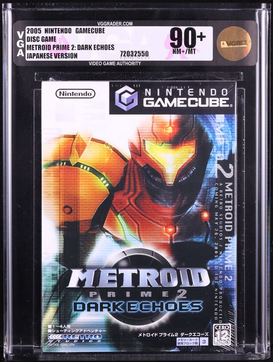 2005 METROID PRIME 2 DARK ECHOES JAPANESE NINTENDO GAMECUBE VGA 90+ SEALED