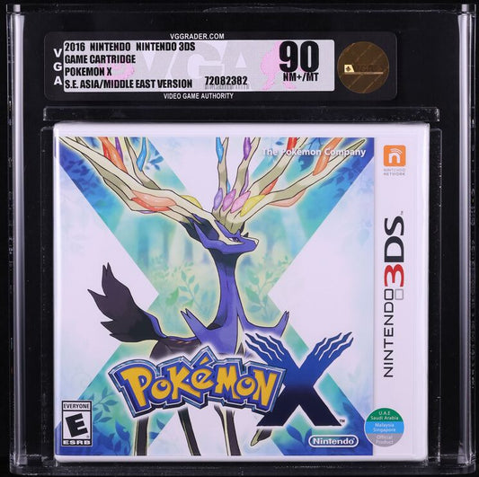 2016 POKEMON X NINTENDO 3DS VGA 90 SEALED