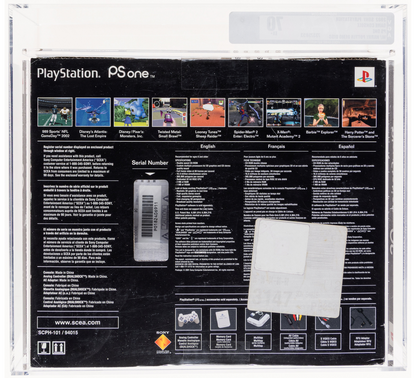 2002 SONY PLAYSTATION PS ONE 1 CONSOLE W/ HARRY POTTER DEMO DISC VGA 70 SEALED