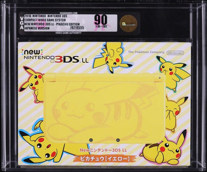 2016 JAPANESE NEW NINTENDO 3DS LL CONSOLE POKEMON PIKACHU EDITION VGA 90 SEALED