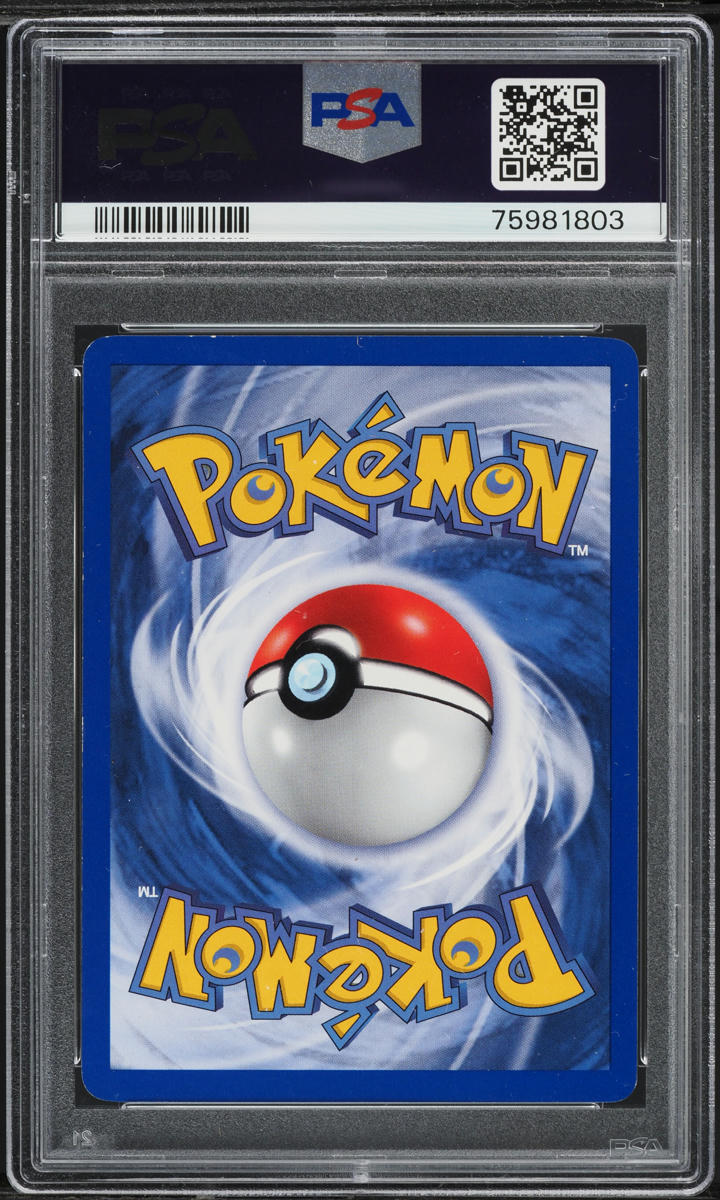 1999 POKEMON BASE SET SHADOWLESS 1ST EDITION HOLO MEWTWO #10 PSA 8 NM-MT