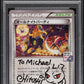 2015 POKEMON JAPANESE XY PROMO ALL NIGHT PARTY MEWTWO SKETCH #139 ARIGA AUTO 10 PSA 10