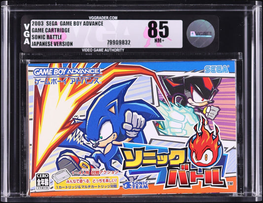 2003 SONIC BATTLE JAPANESE NINTENDO GAME BOY ADVANCE GBA VGA 85 FACTORY UNOPENED