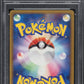 2009 POKEMON JAPANESE HOLO G2 PSYCHIC ENERGY ARITA AUTO #026 PSA AUTH