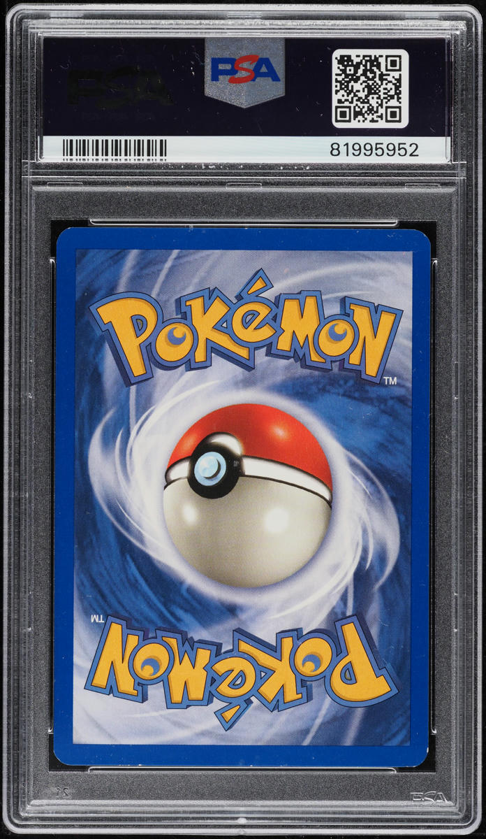 2003 POKEMON EX RS REVERSE HOLO PSYCHIC ENERGY ARITA AUTO DNA 10 #107 PSA AUTH