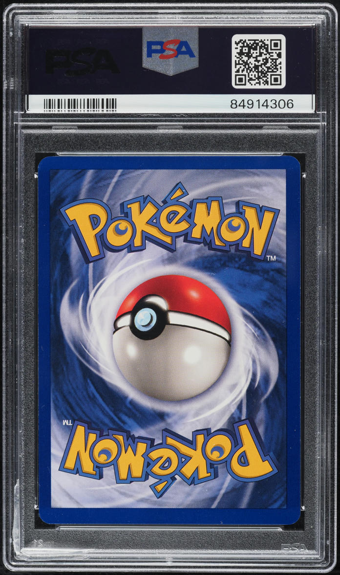 1999 POKEMON BASE SET HOLO CHARIZARD #4 ARITA AUTO 8 PSA 8