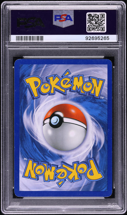 2010 POKEMON HEARTGOLD & SOULSILVER HOLO NINETALES #7 TOKIYA AUTO 8 PSA AUTHENTIC