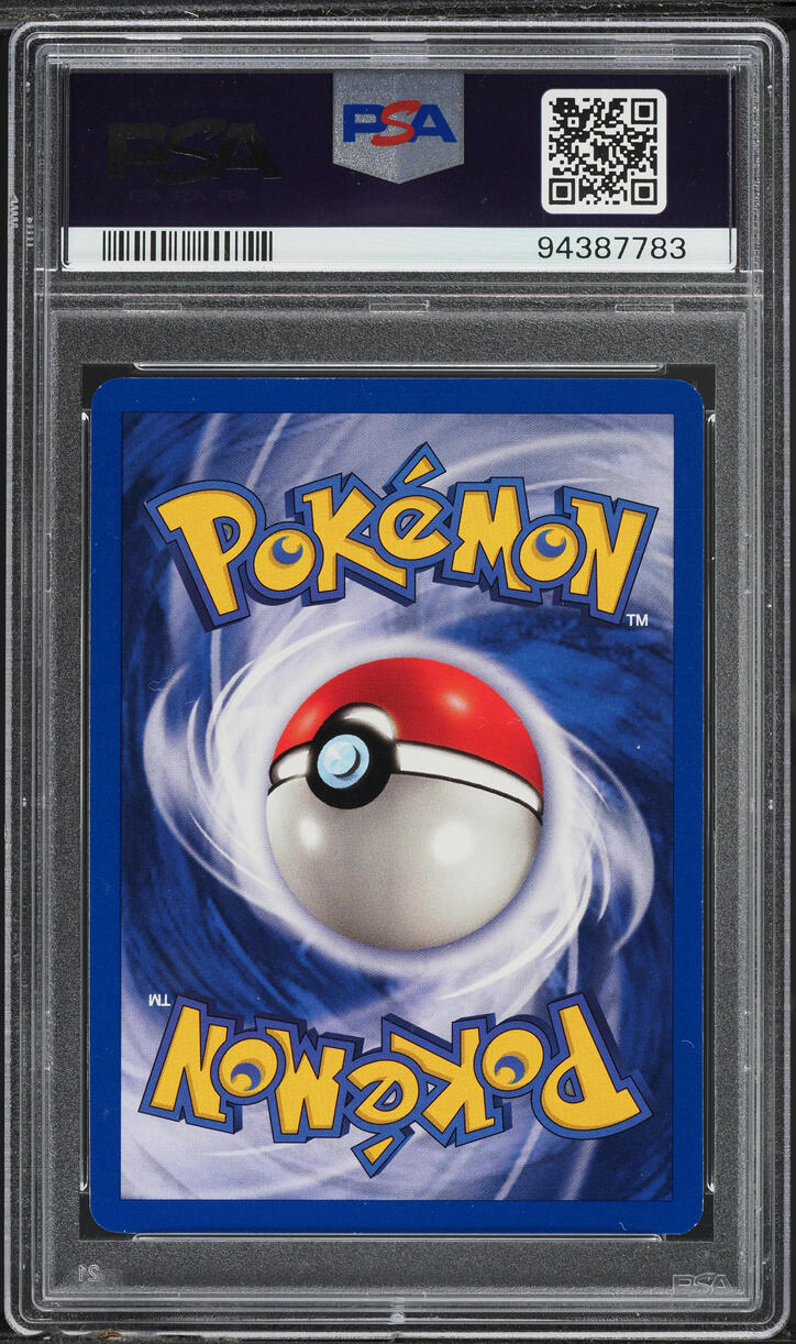 1999 POKEMON BASE SET SHADOWLESS 1ST EDITION HOLO POLIWRATH #13 PSA 8 NM-MT