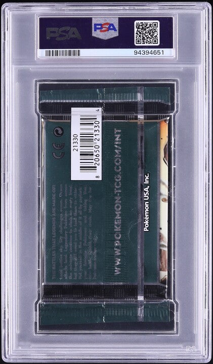 2005 POKEMON EX EMERALD GROUDON BOOSTER PACK PSA 9